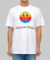 스마일리 애플 티셔츠 - 화이트 / CTM193CTMF19SASS-WHI