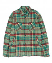 PARACHUTE FLANNEL JACKET [Green]