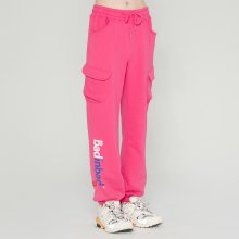 NEON POCKET SWEATPANTS_PINK