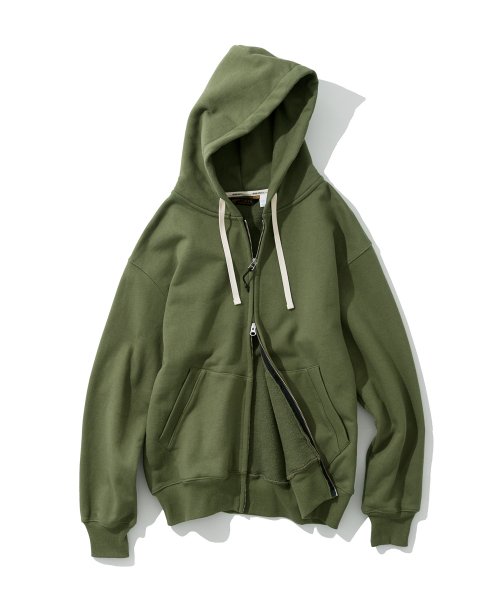 유니폼브릿지(UNIFORM BRIDGE) zip up hoodie sage green - 75,000 | 무신사 스토어