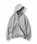 zip up hoodie grey