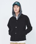 노블클로즈(NOVELCLOTHES) N/hood twill tracker jacket_BK