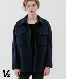 [UNISEX] Overfit big pocket wool jacket