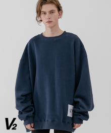 [UNISEX] [S/S ver] Overfit heavy double napping MTM_navy