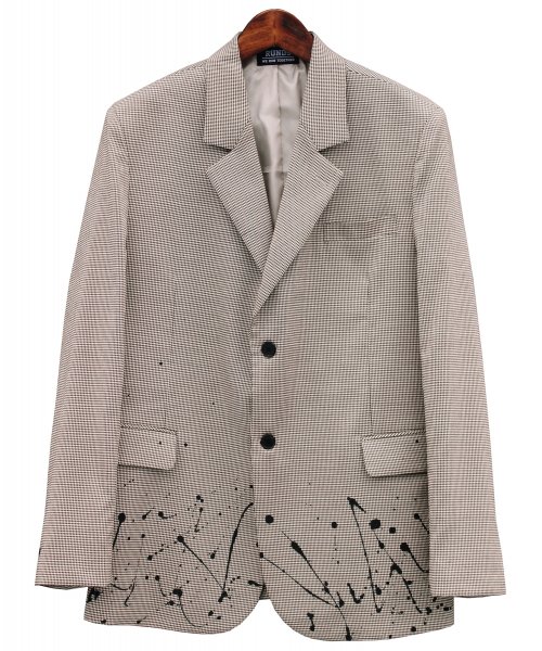 런디에스(RUNDS) 페인팅 체크 블레이져 - 109,000 | 무신사 스토어