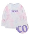 KANCO COTTON CANDY LONG SLEEVE TEE cotton candy