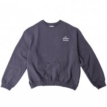 QnA CREWNECK (CHACOAL)