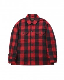19FW CARRIER WOOL FIELD JACKET RED CHECK