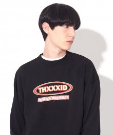 [UNISEX]OSD CIRCLE XXX SWEATSHIRTS(BLACK)