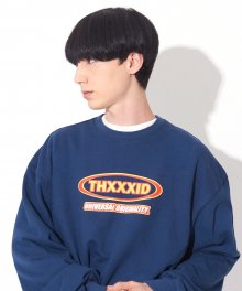 [UNISEX]OSD CIRCLE XXX SWEATSHIRTS(NAVY)