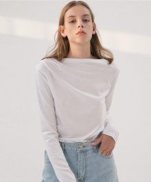 Drape T-shirt - White