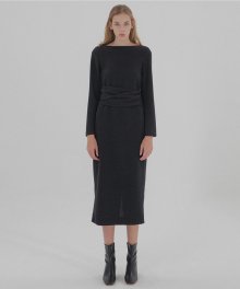 Belted Dress - Black