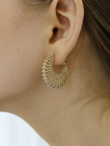 Gold Sunlight earring