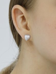 Dear little thing earring (silver)