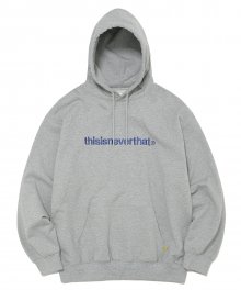 (FW19) T-Logo Hooded Sweatshirt Grey