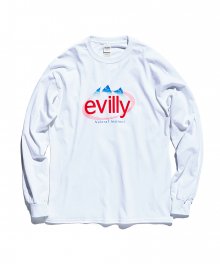 Evilly L/S T-Shirt White