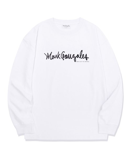 와릿이즌(WHATITISNT) SIGN LOGO LONG SLEEVE WHITE - 22,500 | 무신사 스토어