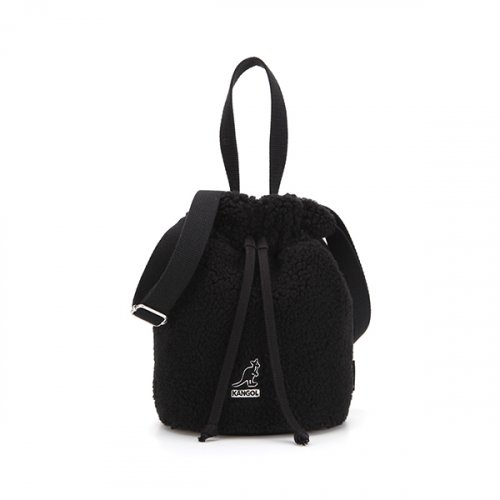 캉골(KANGOL) Poodle Ⅱ Bucket Bag 3770 BLACK 사이즈 후기 무신사