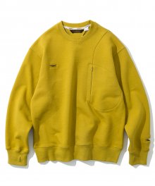 19fw MxU traveler sweatshirts mustard