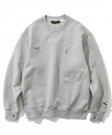 19fw MxU traveler sweatshirts grey