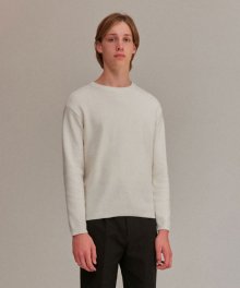 PREMIUM CASH KNIT MEN [CREAM]