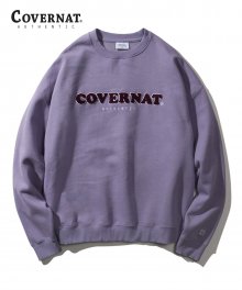 COOPER LOGO CREWNECK PURPLE