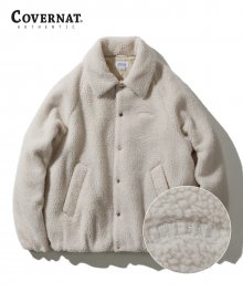 PADDED BOA COACH JACKET IVORY