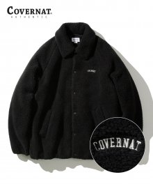 PADDED BOA COACH JACKET BLACK