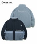 REVERSIBLE FLEECE YACHT PARKA NAVY