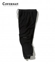 FLEECE TRACK PANTS BLACK