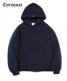 ARCH LOGO BOA FLEECE HOODIE NAVY