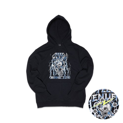 필이너프(FEELENUFF) [FEELXZERO] THUNDERER HOODIE (BLACK) - 사이즈 & 후기 | 무신사