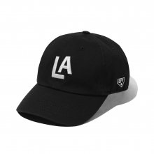 BIG LA LOGO BASEBALL CAP BLACK
