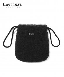 AUTHENTIC LOGO BOA POUCH CHARCOAL