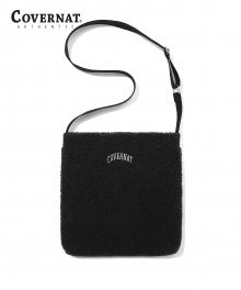 ARCH LOGO BOA SHOULDER BAG CHARCOAL