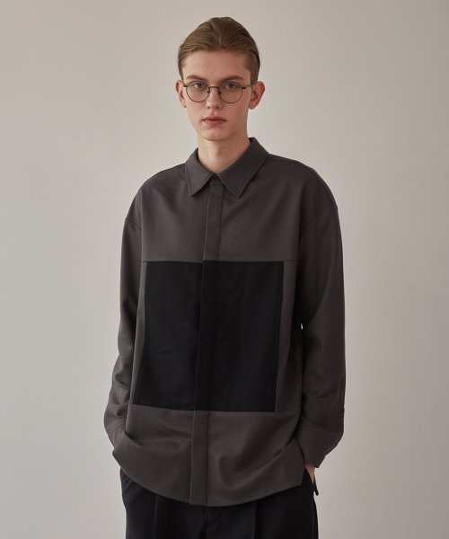 뮤게(MUGUET) WOOL SHIRTS (CHARCOAL) - 127,200원 | 무신사 스토어