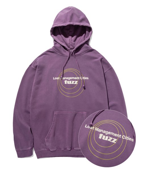 [ LMC ]★LMC OVERDYED FN SWEATSHIRT 엘엠씨(LMC) LMC x FUZZ CIRCLE HOODIE purple - 사이즈 & 후기