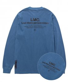 LMC INFLUENCER LONG SLV TEE dark blue