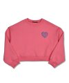 heart crop sweatshirt_pink