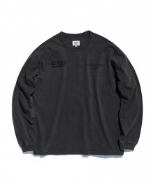 ESP Pigment L/S Shirt Charcoal