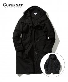 3WAY M-47 PARKA BLACK