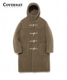 BOA DUFFLE COAT BROWN