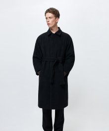 FINALE LONG COAT-BLACK