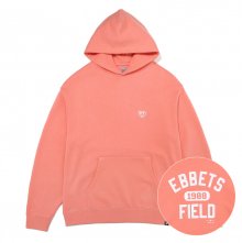 BACK ARCH LOGO OVERFIT HOODIE PINK