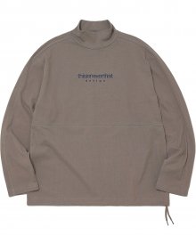 L-Logo Pullover Warm Grey