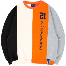 CLASSIC LOGO MIX SWEATSHIRT_ORANGE