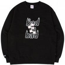 [BIB X JODAE]BAD IN MONSTER SWEATSHIRT_BLACK