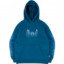 [BIB X JODAE]FLAME LOGO HOODIE_BLUE GREEN