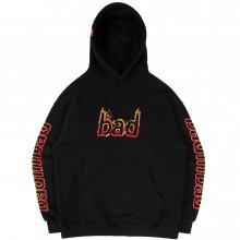 [BIB X JODAE]FLAME LOGO HOODIE_BLACK