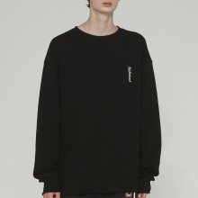 BASIC LOGO SWEATSHIRT_BLACK